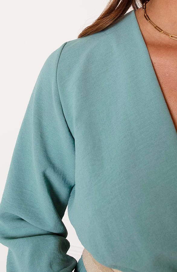 Maxi Strik Jurk Elize Mint – shoparchief — foto 5