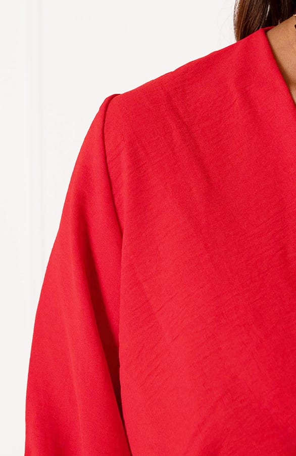Maxi Strik Jurk Elize Rood – shoparchief — foto 7