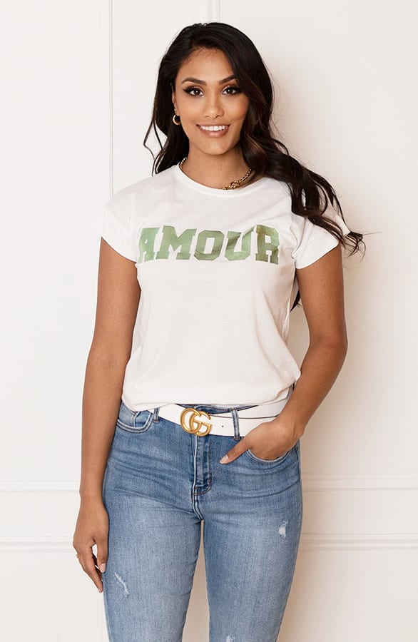 Metallic It Shirt Elisa Mint – shoparchief — foto 3