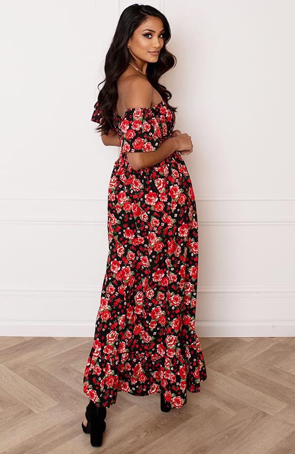 Romantic Off Shoulder Jurk Ilse – shoparchief — foto 5
