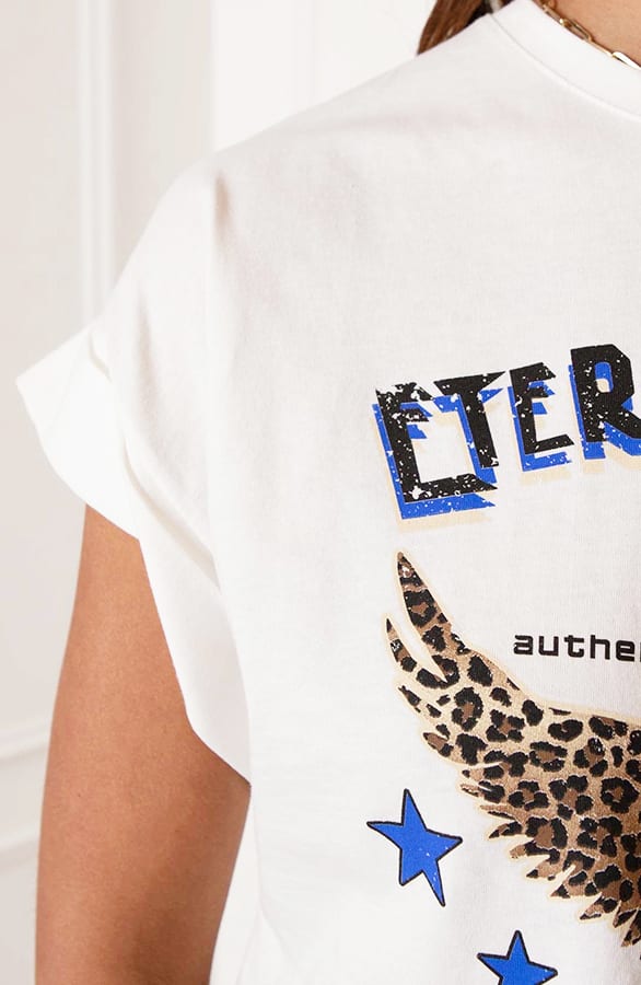 T-shirt USA Romy Kobalt – shoparchief — foto 5