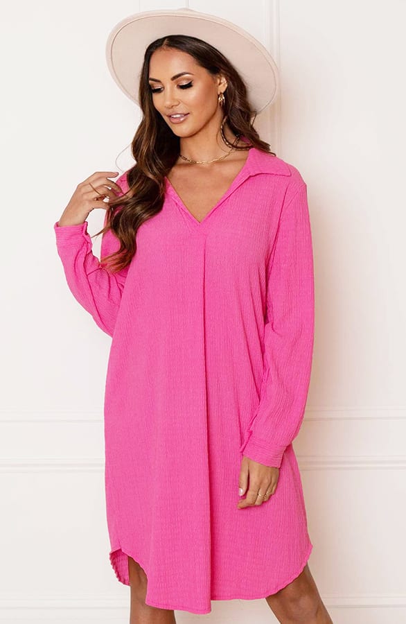 Texture Tuniek Roos Fuchsia – shoparchief — foto 3