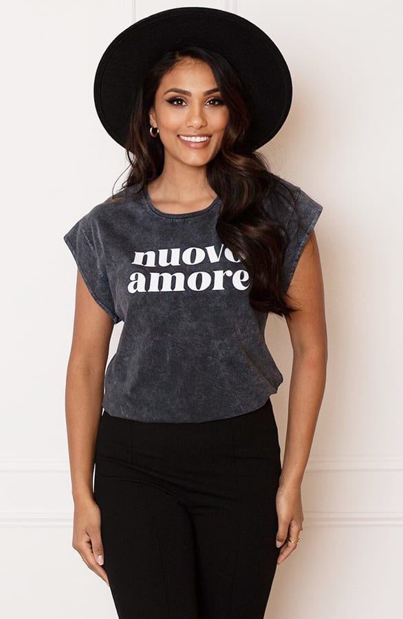 Washed T-shirt Amore Romy – shoparchief — foto 3