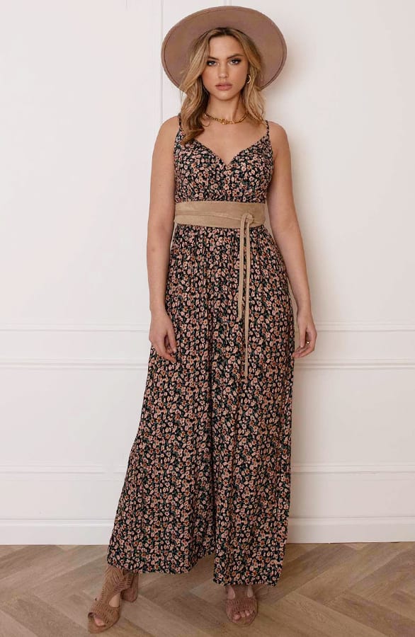 Bloemen Spaghetti Jurk Jacky – shoparchief — foto 2
