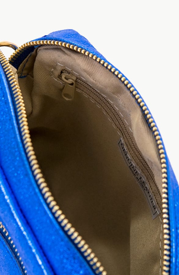 Crossbody Bag Donna Metallic Kobalt – shoparchief — foto 2