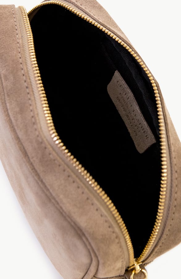 Crossbody Bag Suede Belle Beige – shoparchief — foto 2