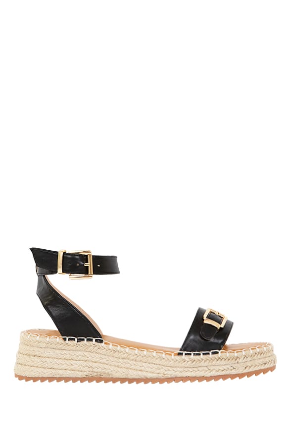 Gesp Sandalen Annemijn Zwart β shoparchief