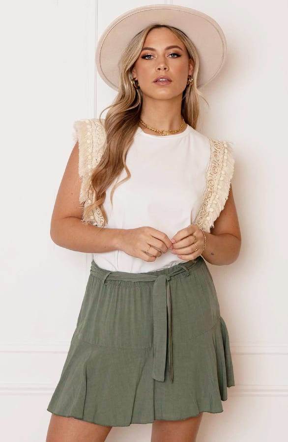 Fashion Skort Malu Army – shoparchief — foto 4