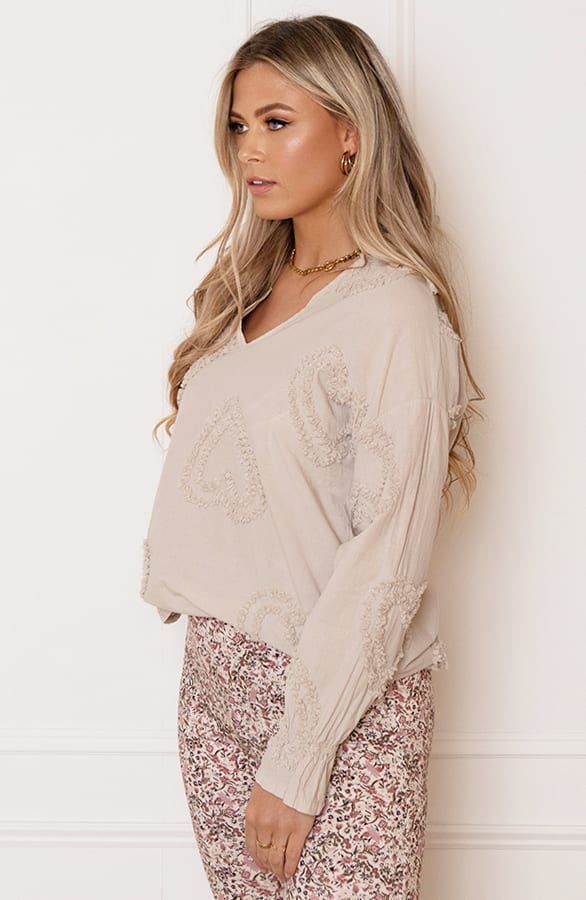 Lovely Blouse Macey Beige – shoparchief — foto 4
