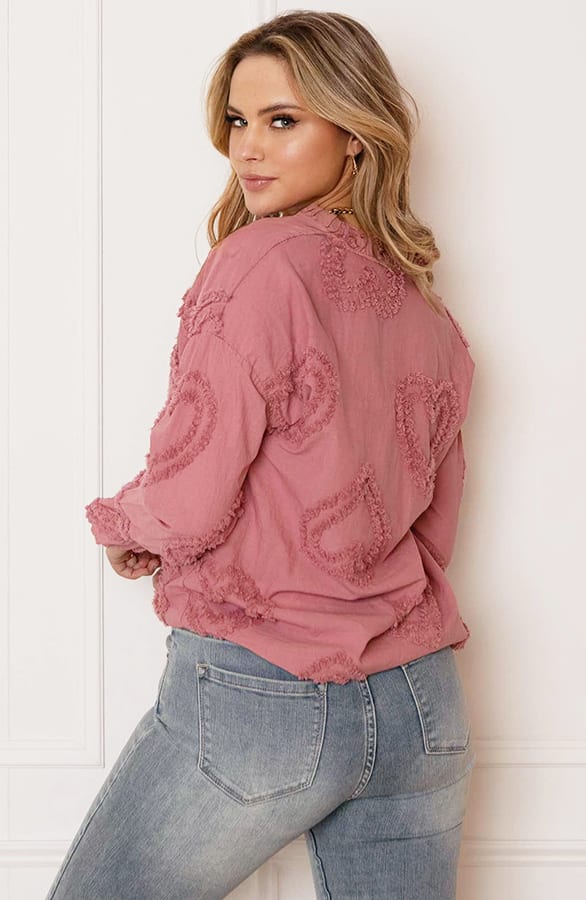 Lovely Blouse Macey Dust Pink – shoparchief — foto 4
