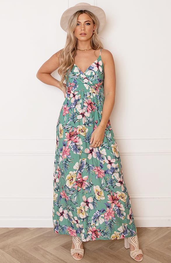 Palm Spaghetti Jurk Jacky Mint – shoparchief