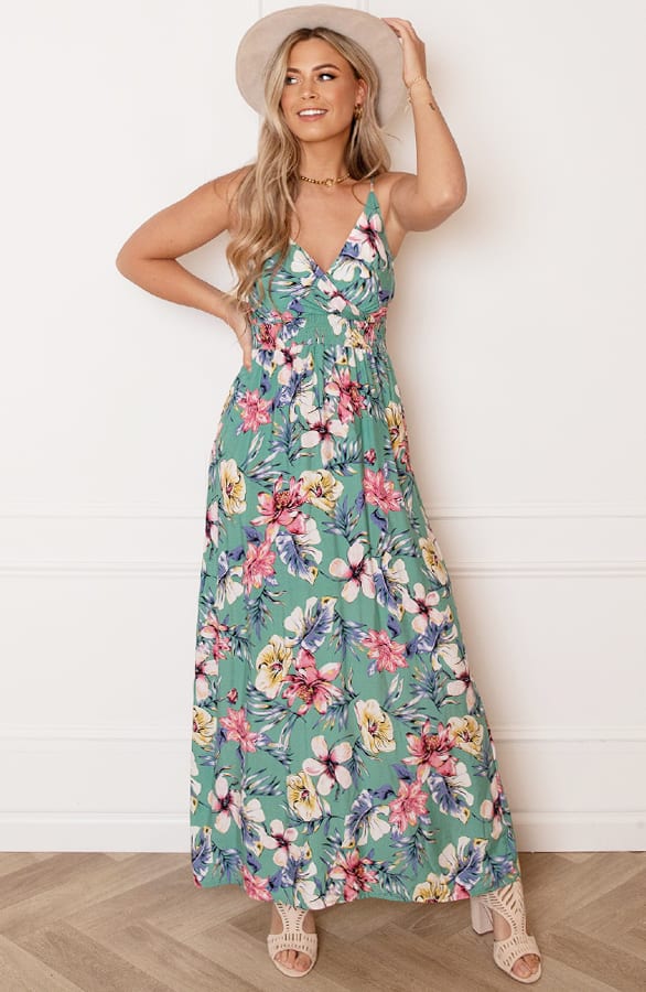 Palm Spaghetti Jurk Jacky Mint – shoparchief — foto 2