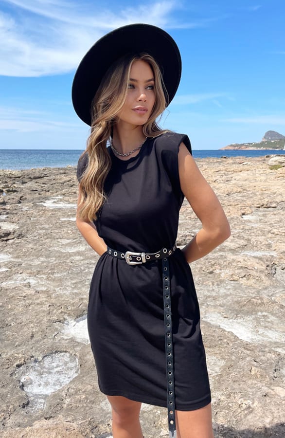 Fashion Dress Yara Zwart – shoparchief