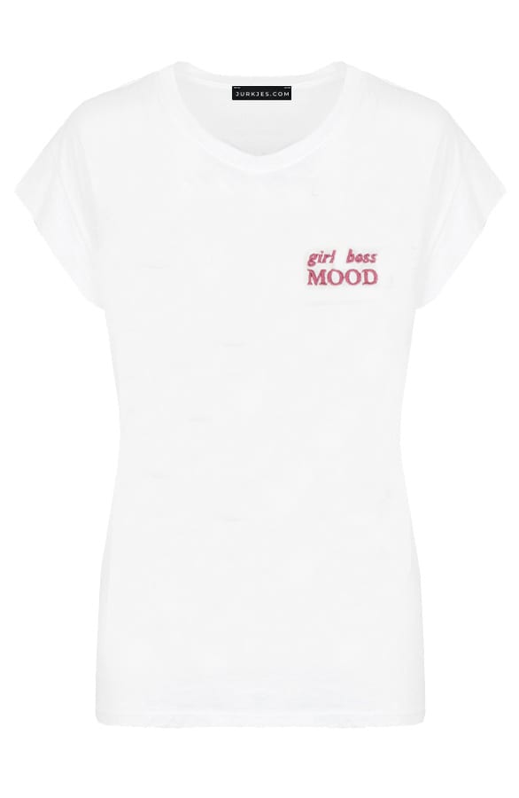 Girl Boss Top Nora Ecru – shoparchief