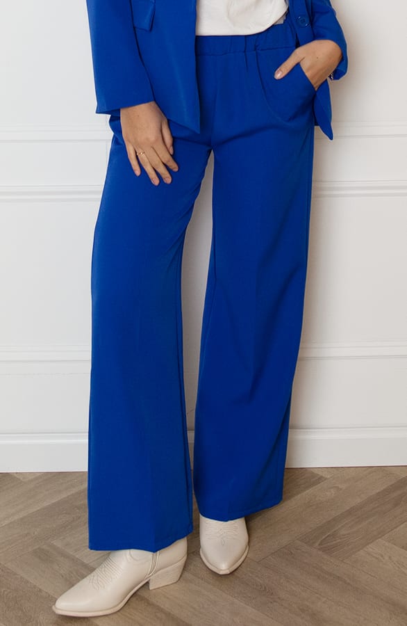 Highwaist Broek Livv Kobalt – shoparchief