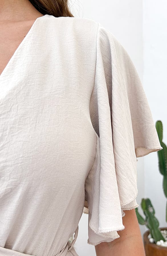 Jurk Nikkie Beige 2.0 – alle jurkjes — foto 5