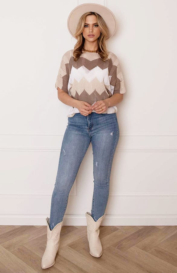 Knitted Top Lorena Beige – shoparchief — foto 6