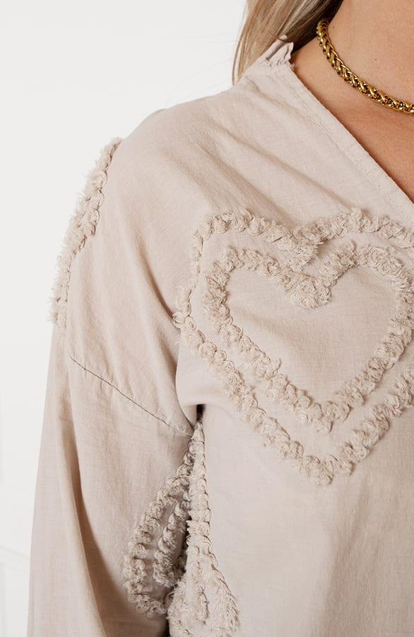 Lovely Blouse Macey Beige – shoparchief — foto 6