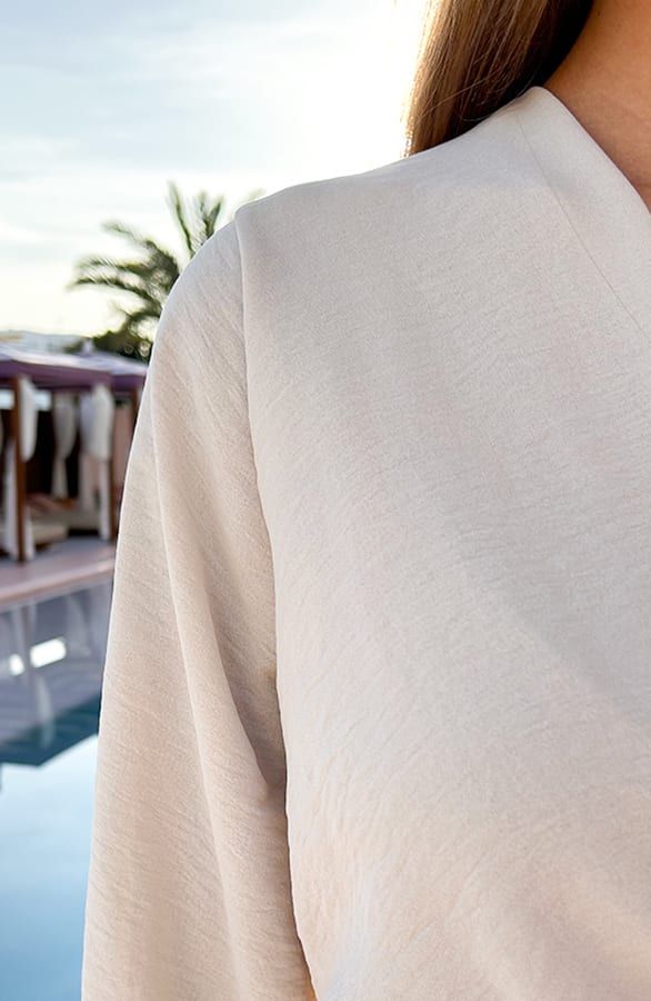 Maxi Strik Jurk Elize Beige – shoparchief — foto 7