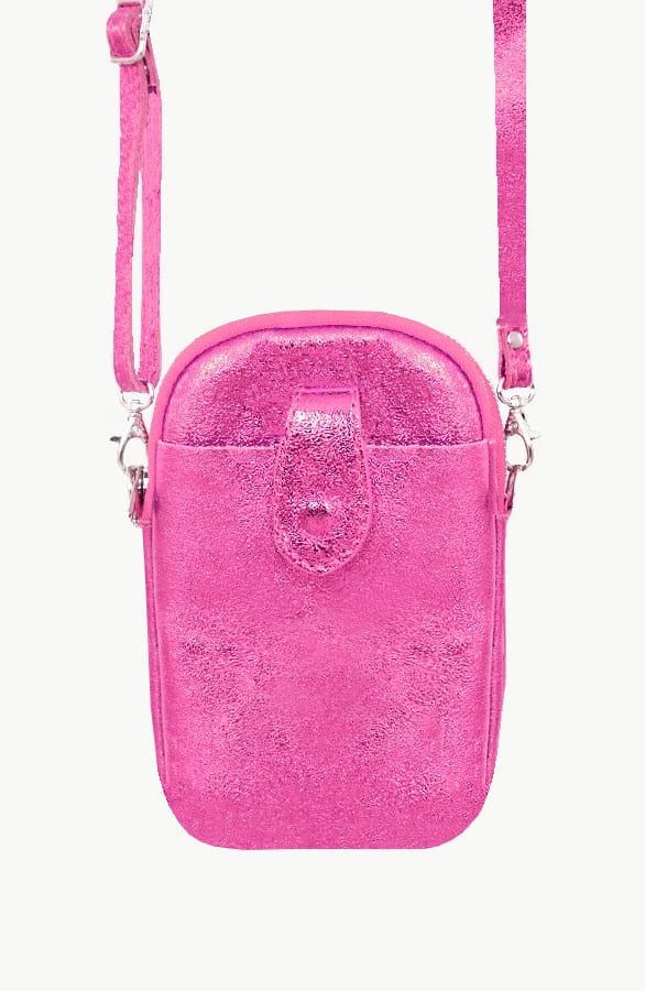 Metallic Crossbody Bag Sylvie Pink – shoparchief