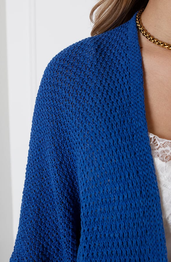 Open Cardigan Martha Kobalt – shoparchief — foto 5