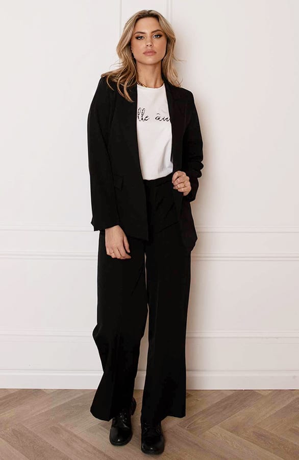 Highwaist Broek Livv Zwart – shoparchief — foto 2
