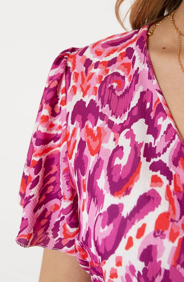 Print Playsuit Sarina Fuchsia – shoparchief — foto 5