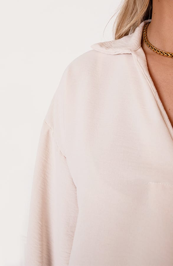 Strik Blouse Mali Beige – shoparchief — foto 5