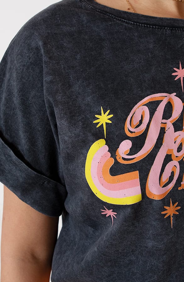 Washed T-shirt 70's Vibes Romy – shoparchief — foto 8