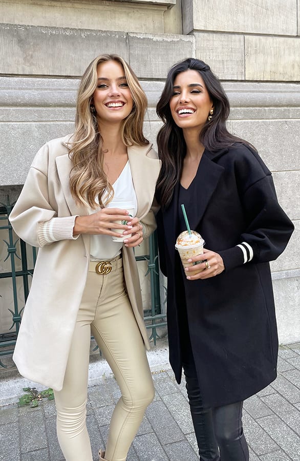 Comfy Trenchcoat Jamie Beige – jassen — foto 9