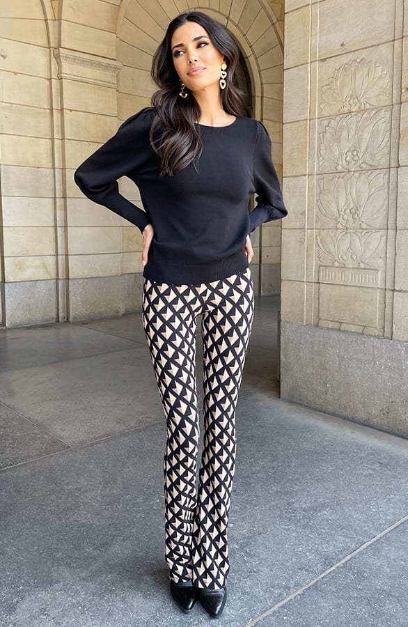 Pofmouwen Trui Ariana Zwart – shoparchief — foto 4