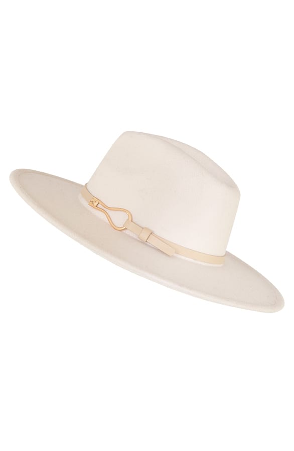Hoed Gouden Gesp Leija Beige – shoparchief