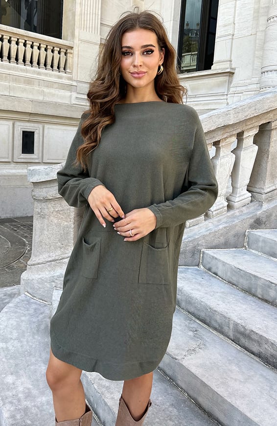 Stella Sweater Khaki – shoparchief