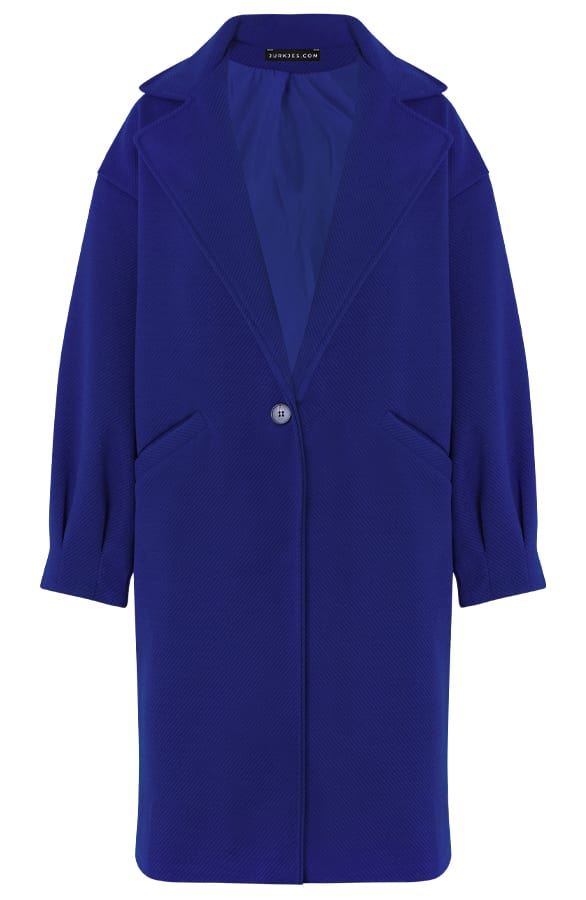 Ultra Oversized Coat Guusje Kobalt – shoparchief