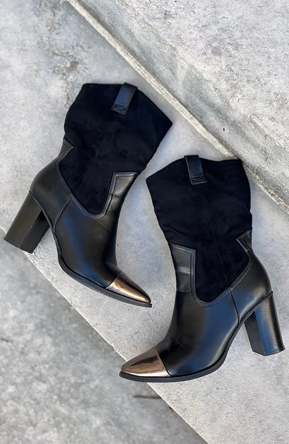 Alley Cowboy Boots Metallic – shoparchief — foto 3