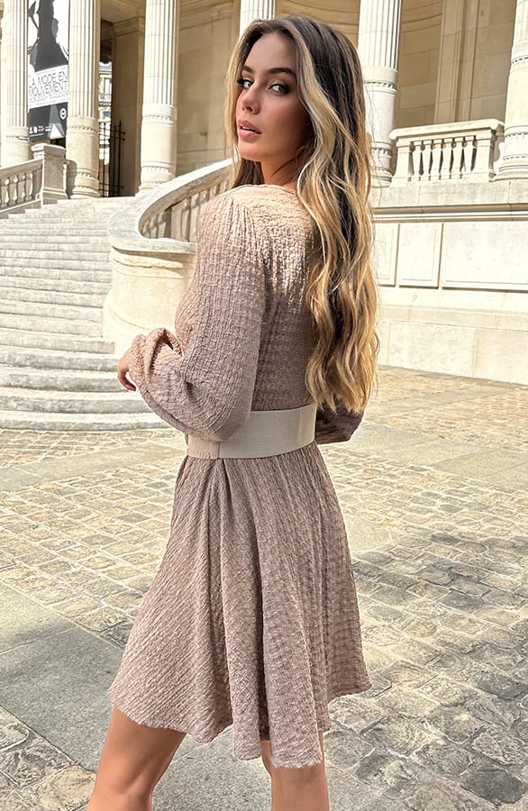 Jurk Tabitha Taupe – shoparchief — foto 4