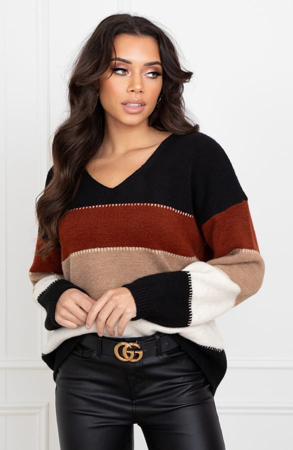Banen Trui Luana Camel – shoparchief — foto 3