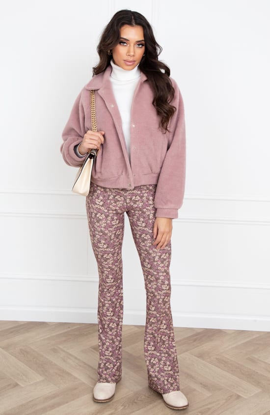 Bomberjacket Zacht Elenia Dust Pink – shoparchief — foto 7