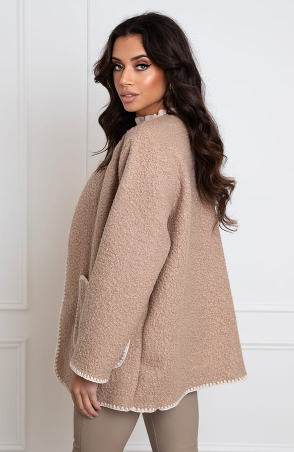 Boucle Teddy Vest Bodhi Taupe – shoparchief — foto 5