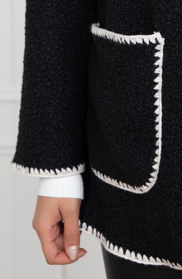 Boucle Teddy Vest Bodhi Zwart – shoparchief — foto 5