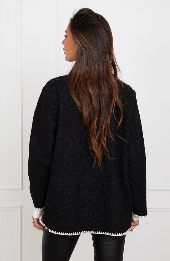Boucle Teddy Vest Bodhi Zwart – shoparchief — foto 3