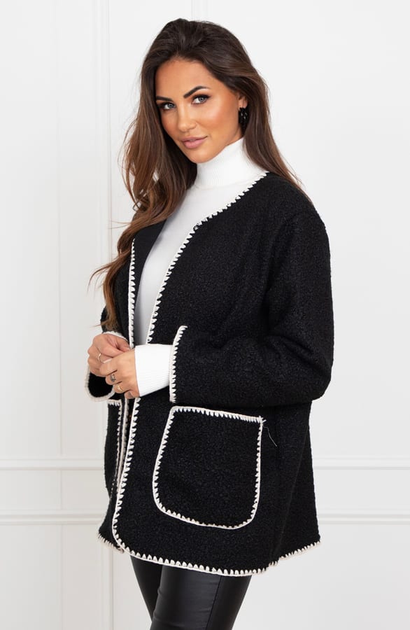 Boucle Teddy Vest Bodhi Zwart – shoparchief — foto 2
