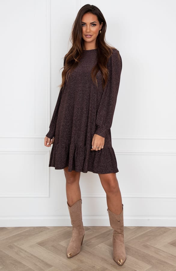 Cowboylaarzen Met Blokhak Lise Taupe – shoparchief — foto 2