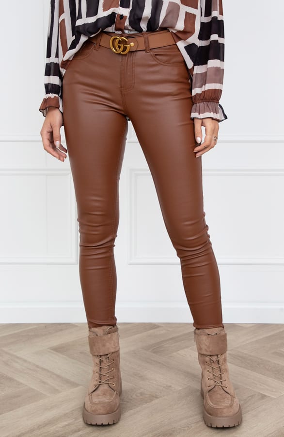 Elle Coating Jeans Cognac – shoparchief — foto 2