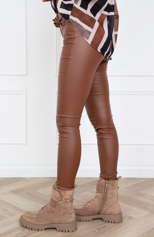 Elle Coating Jeans Cognac – shoparchief — foto 3