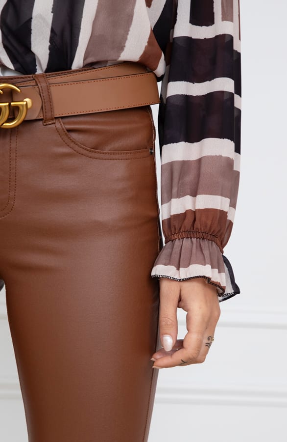 Elle Coating Jeans Cognac – shoparchief — foto 5