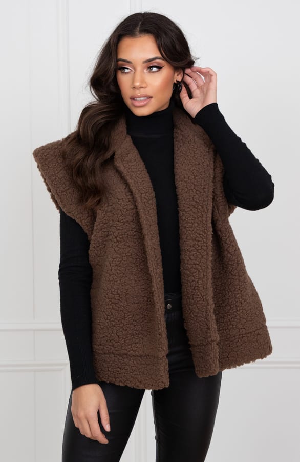 Gilet Teddy Merel Latte – shoparchief — foto 2