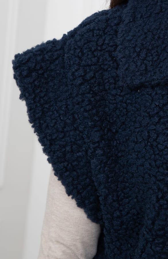 Gilet Teddy Merel Marine – shoparchief — foto 5