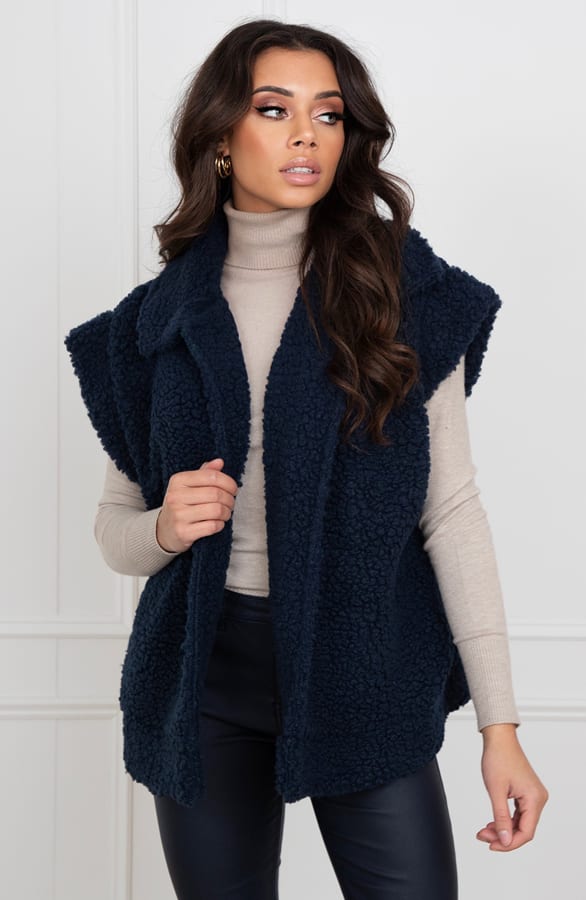 Gilet Teddy Merel Marine – shoparchief — foto 2