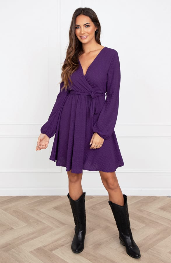 Jurk Tabitha Dark Purple – shoparchief — foto 8